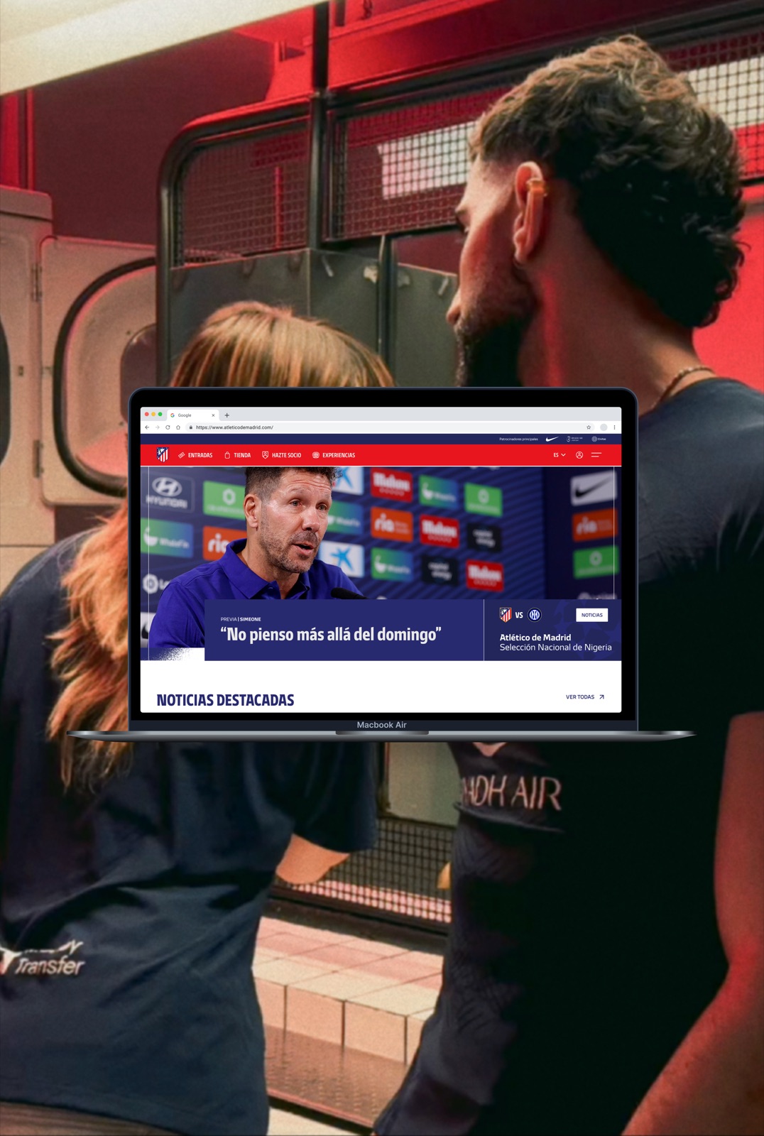 Caso de estudio: rediseño de la identidad y experiencia digital del Atlético de Madrid