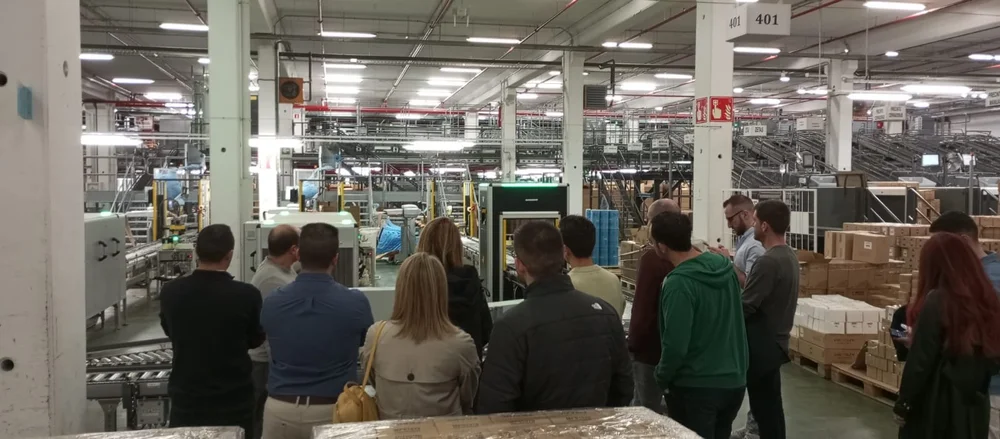 Visita de trabajo con el equipo de Inditex