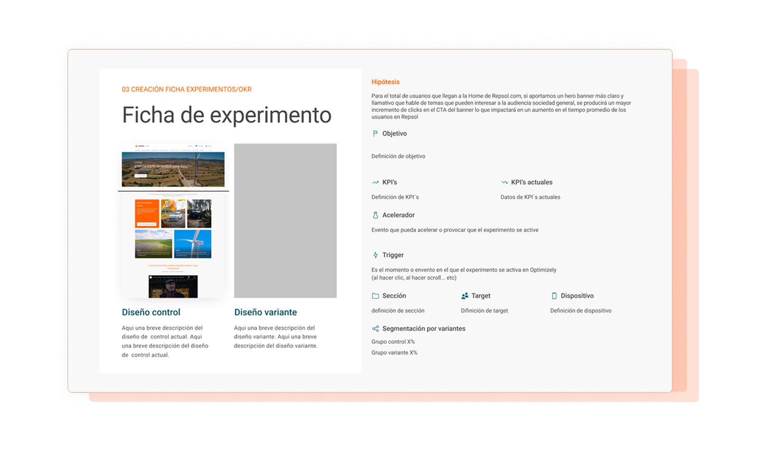 Ficha de experimento